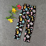 Girls Leggings Fashion Print Girls Pants 2020 Kids Clothes Sweet Slim Leggings Girl Trousers Children Clothing