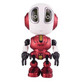 Smart Talking Robot Toy DIY Gesture Electronic Toy Head Touch-Sensitive LED Light Alloy Robot Toys For Kids Christmas Gift 2020