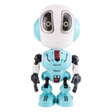 Smart Talking Robot Toy DIY Gesture Electronic Toy Head Touch-Sensitive LED Light Alloy Robot Toys For Kids Christmas Gift 2020