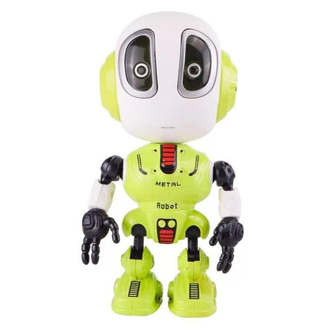 Smart Talking Robot Toy DIY Gesture Electronic Toy Head Touch-Sensitive LED Light Alloy Robot Toys For Kids Christmas Gift 2020