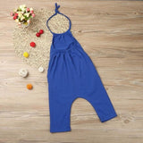 Children Pants Baby Girl Jumpsuit Clothing Trousers Toddler Kid Baby Girls Straps Rompers Jumpsuits Piece Pants Clothing