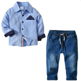 New Baby Boys Gentleman set Clothing Set,High quality Kids Suit jacket+T-Shirt+Pants 3Pcs Sport Clothes Suit,Boys Spring Clothes