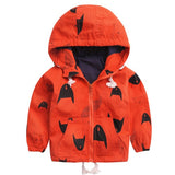 Benemaker Winter Fleece Jackets For Boy Trench Children's Clothing 2-10Y Hooded Warm Outerwear Windbreaker Baby Kids Coats JH019