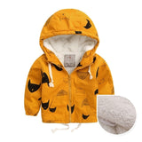 Benemaker Winter Fleece Jackets For Boy Trench Children's Clothing 2-10Y Hooded Warm Outerwear Windbreaker Baby Kids Coats JH019