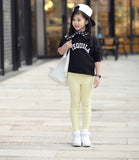 2019 Kids Girl Pants Spring Autumn Candy Color Elastic Pencil Trousers Child Solid Leggings For 2-11Y Children Clothing