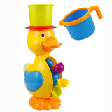 Kids Shower Bath Toys Cute Yellow Duck Waterwheel Elephant Toys Baby Faucet Bathing Water Spray Tool Dabbling Toy Dropshipping