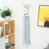 Plush Rabbit Growth Chart High Quality Kids Height Chart Cute Stuffed Bunny Toy Home Wall Stuff Decor Utility Gift for Children