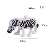 Toys Duploed Animals Farm Series Big Building Blocks Compatibel With Duploe series toys for childrens kids party gift