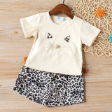 Clothing Sets Summer Toddler Girls Clothes 2pcs Outfits Kids Clothes For Girls Tracksuit Suit For Girls Children Clothing