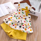 Clothing Sets Summer Toddler Girls Clothes 2pcs Outfits Kids Clothes For Girls Tracksuit Suit For Girls Children Clothing