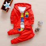 Hot style 2020 spring baby girls boys suits mignon / newborn clothing set kids vest + shirt + pants 3 pcs. sets children suits