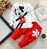 2017 Boys Clothes Suits Cartoon Donald Duck Baby Kids Boys Outerwear Hoodie Jacket Baby Sport Boys Clothing Sets Suits