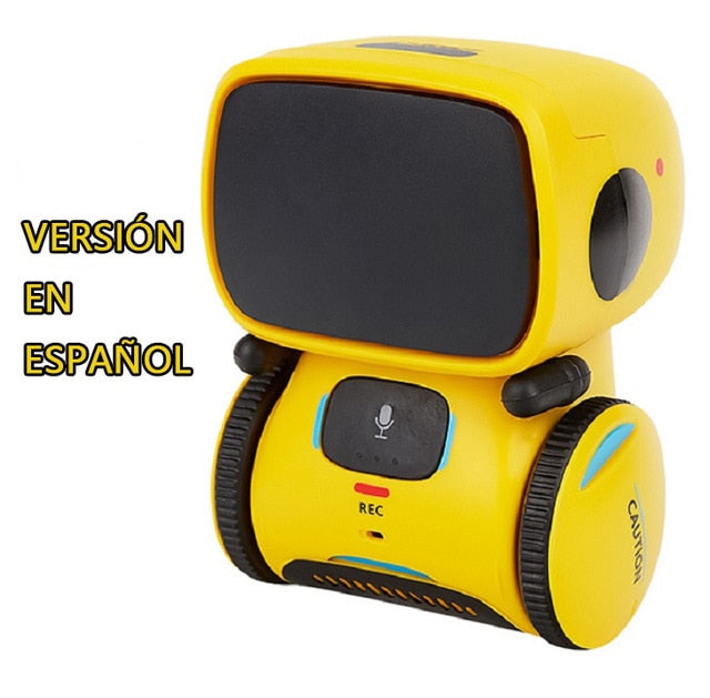 Newest Type Smart Robots Dance Voice Command 3 Languages Versions Touch Control Toys Interactive Robot Cute Toy Gifts for Kids