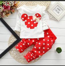 Girls Clothing Sets 2020 Winter Girls Clothes Set T-shirt+pants 2 pcs Kids Clothes Girl Sport Suit Children Clothes 6M-24M