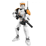 Star Wars Buildable Figure Stormtrooper Darth Vader Kylo Ren Chewbacca Boba Jango Fett General Grievou Action Figure Toy For Kid