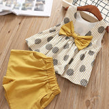 Humor Bear Girls clothes Girls Sets Summer Set 2020 Kids Clothes Girls Clothing Sets Two-Piece Kids Suit children clothing