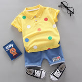 2020 fashion infant Suits Baby Clothing Set for Boys Girls Cute Summer Casual Clothes Set Giraffe Top+Shorts Kids Clothes