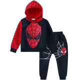 Children Clothing Autumn Winter Baby Boys Clothes Spider-Man T-shirt+Pant Outfits Toddler Sport Suit Kids Costume For Boys Set