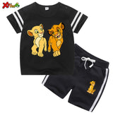 toddler boys clothing set kids Summer Baby Clothes Set  girl casual sport outfit children Clothes anime t shirtSuit Cartoon 2020