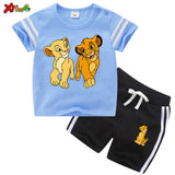 toddler boys clothing set kids Summer Baby Clothes Set  girl casual sport outfit children Clothes anime t shirtSuit Cartoon 2020