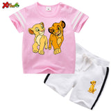 toddler boys clothing set kids Summer Baby Clothes Set  girl casual sport outfit children Clothes anime t shirtSuit Cartoon 2020