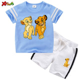 toddler boys clothing set kids Summer Baby Clothes Set  girl casual sport outfit children Clothes anime t shirtSuit Cartoon 2020