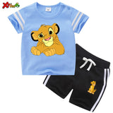 toddler boys clothing set kids Summer Baby Clothes Set  girl casual sport outfit children Clothes anime t shirtSuit Cartoon 2020