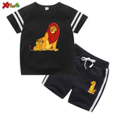 toddler boys clothing set kids Summer Baby Clothes Set  girl casual sport outfit children Clothes anime t shirtSuit Cartoon 2020