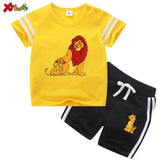 toddler boys clothing set kids Summer Baby Clothes Set  girl casual sport outfit children Clothes anime t shirtSuit Cartoon 2020