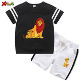 toddler boys clothing set kids Summer Baby Clothes Set  girl casual sport outfit children Clothes anime t shirtSuit Cartoon 2020