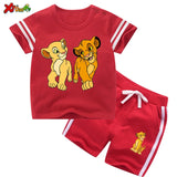 toddler boys clothing set kids Summer Baby Clothes Set  girl casual sport outfit children Clothes anime t shirtSuit Cartoon 2020