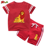 toddler boys clothing set kids Summer Baby Clothes Set  girl casual sport outfit children Clothes anime t shirtSuit Cartoon 2020