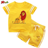 toddler boys clothing set kids Summer Baby Clothes Set  girl casual sport outfit children Clothes anime t shirtSuit Cartoon 2020