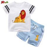 toddler boys clothing set kids Summer Baby Clothes Set  girl casual sport outfit children Clothes anime t shirtSuit Cartoon 2020