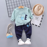 New Boys Clothing Sets Spring Autumn Baby Kids Sets Cotton Star Boy Tracksuits Kids Suits Long Sleeve T Shirt+Pants Free shipp