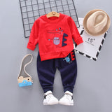 New Boys Clothing Sets Spring Autumn Baby Kids Sets Cotton Star Boy Tracksuits Kids Suits Long Sleeve T Shirt+Pants Free shipp