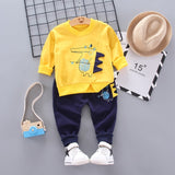 New Boys Clothing Sets Spring Autumn Baby Kids Sets Cotton Star Boy Tracksuits Kids Suits Long Sleeve T Shirt+Pants Free shipp