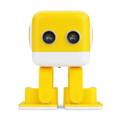 WLTOYS Cubee RC Robot Toy Smart Bluetooth Speaker Intelligent Musical Dancing Machine LED Face Desk Kids Gift Gesture Interative