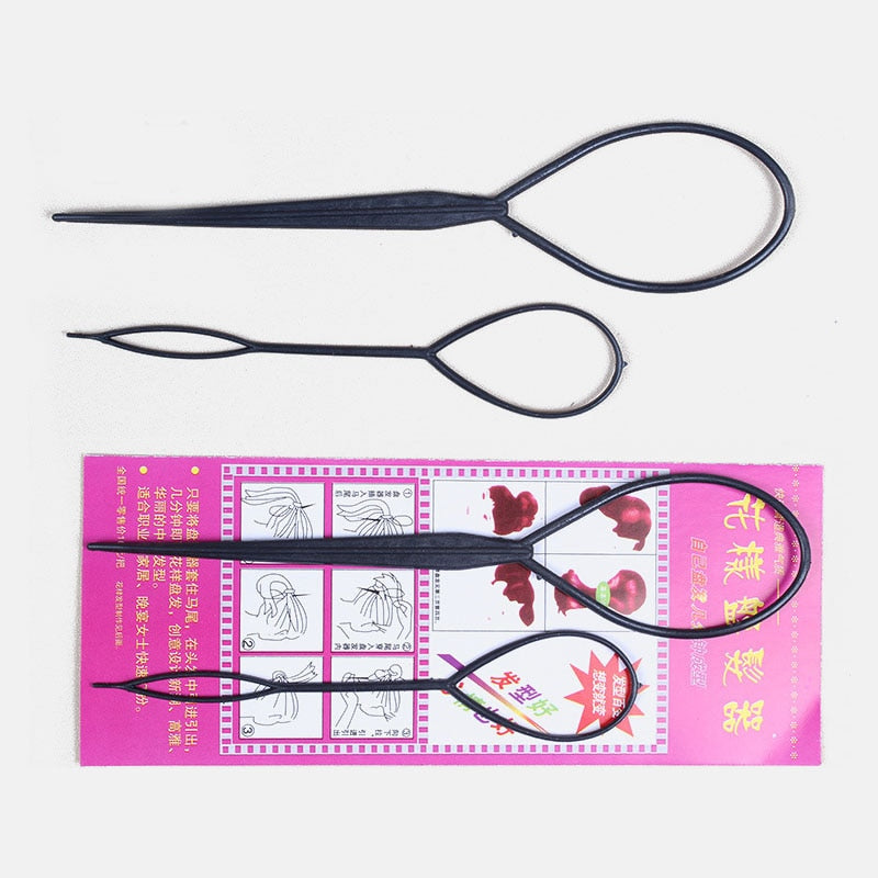 2PCS/SET Hair Style Hair Styling Tools Hair Accessories Hair Pin Disk For Women Girls Kids  headband  girls hair accessories