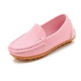 YWPENGCAI Size 21-36 Children Shoes Girls PU Leather Casual Shoes Soft Comfortable Boys Loafers Slip On Kids Shoes