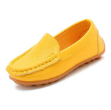 YWPENGCAI Size 21-36 Children Shoes Girls PU Leather Casual Shoes Soft Comfortable Boys Loafers Slip On Kids Shoes