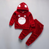 LZH Children Girls Clothing Sets 2020 Autumn Winter Toddler Baby Girls Clothes 2Pcs Outfit Kids Tracksuit Suit For Boys Clothes