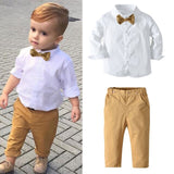 New Baby Boys Gentleman set Clothing Set,High quality Kids Suit jacket+T-Shirt+Pants 3Pcs Sport Clothes Suit,Boys Spring Clothes