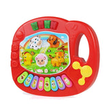 2 Types Farm Animal Sound Kids Piano Music Toy Musical Animals Sounding Keyboard Piano Baby Playing Type Musical Instruments