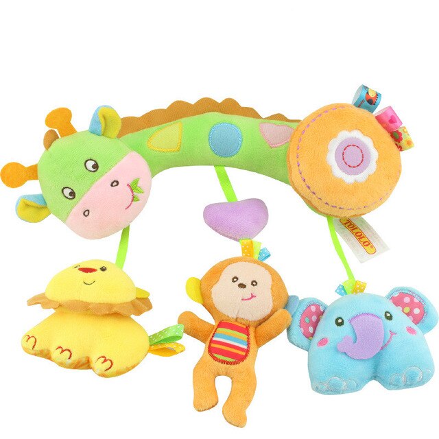 Children's toys up to a year for kids baby stuff gift Soft toy boys on a stroller educative music mobile crib toddler newborn