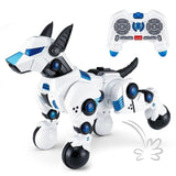 Intelligent RC Robot Dog 2.4G Wireless Remote Control Smart Dog Electronic Pets Kids Toy child learning toy flash move speak toy